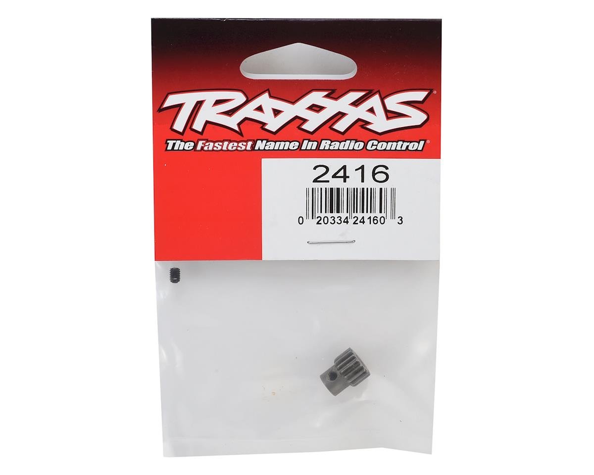 Traxxas 48P Pinion Gear w/Set Screw (3.17mm Bore) (16T) [TRA2416 ...