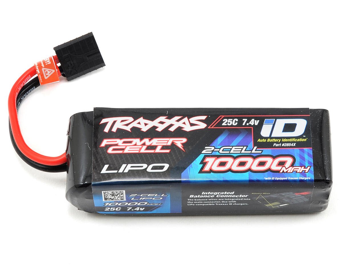 Battery s. Аккумулятор Traxxas tra2854x. Аккумулятор Traxxas 7.2. Аккумулятор Traxxas Power Cell li-po 7.4v (2s) 3800mah. Аккумулятор Lipo 2s 7.4v.