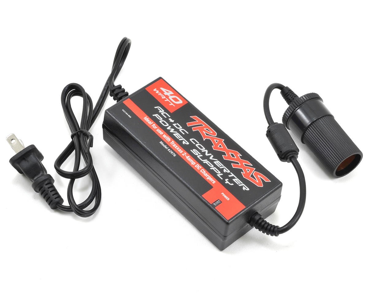 Traxxas AC to DC Power Supply Adapter TRA2976
