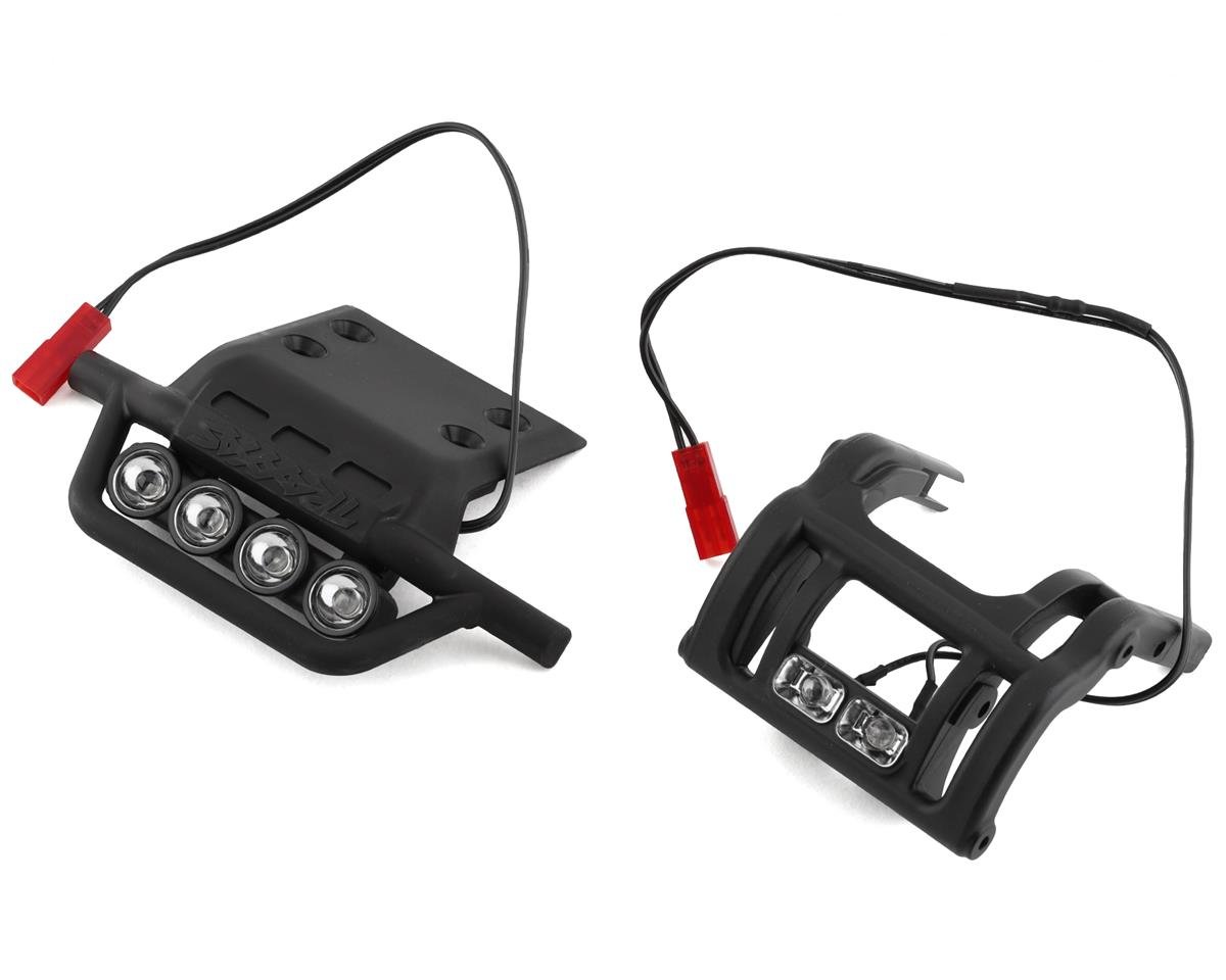 Traxxas Rustler/Bandit Light Kit w/Front & Rear Bumpers [TRA3794]