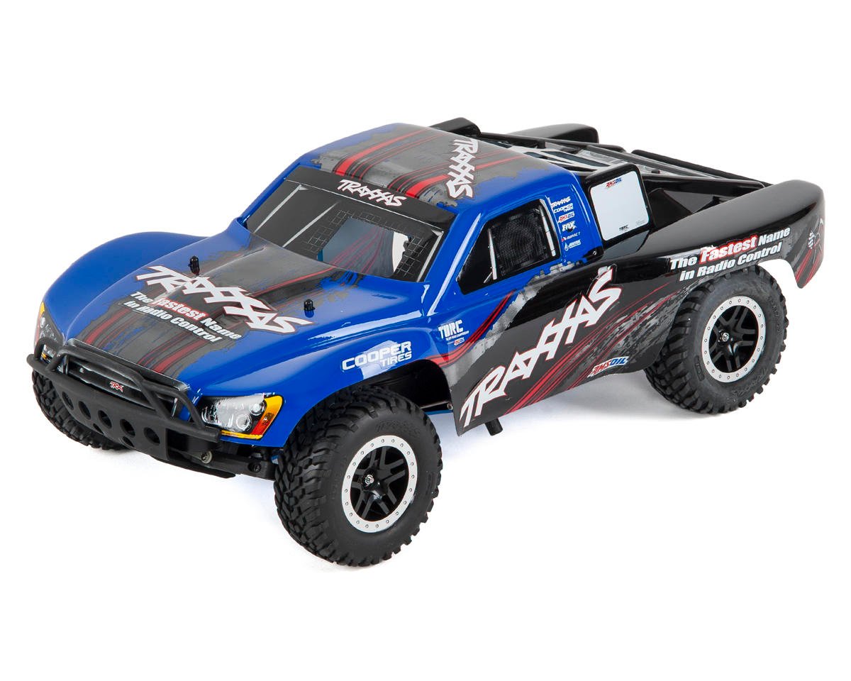 Traxxas Nitro Slash 3.3 1/10 2WD RTR SC Truck (Blue) [TRA44056-3-BLUE] -  AMain Hobbies