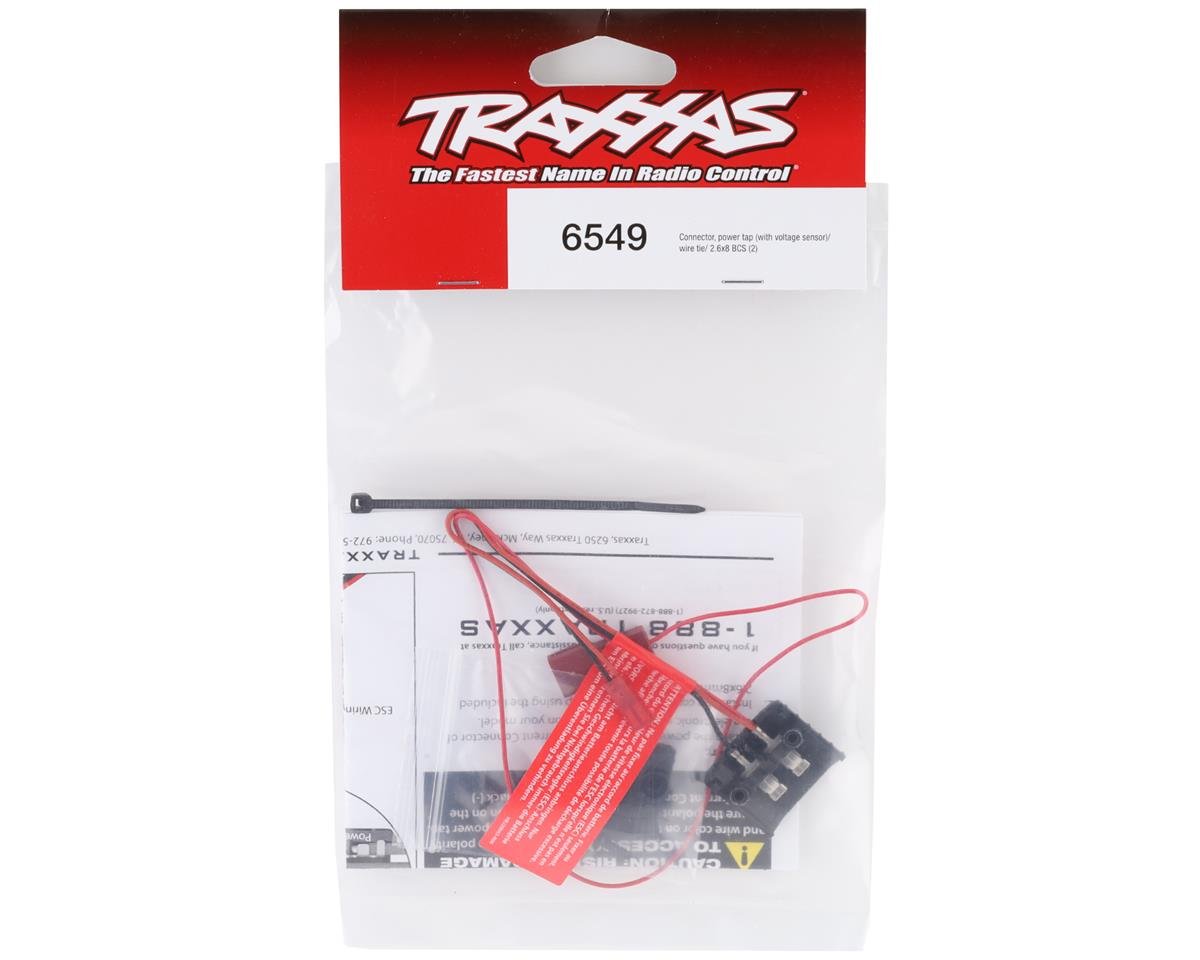 Traxxas Power Tap Connector w/Voltage Sensor [TRA6549] - AMain Hobbies