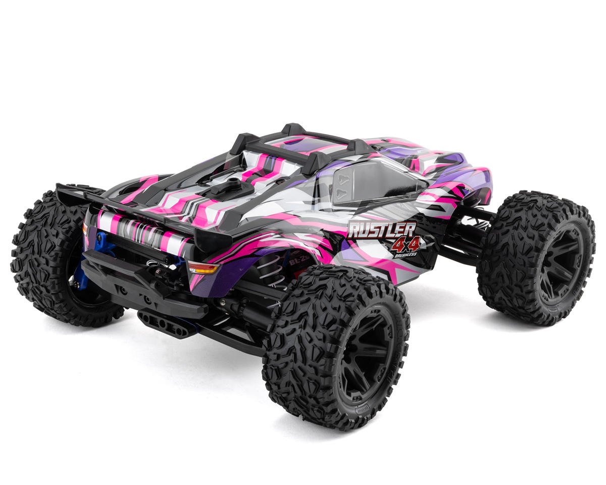 Traxxas Rustler 1/10 4X4 Brushless RTR Stadium Truck (Pink)