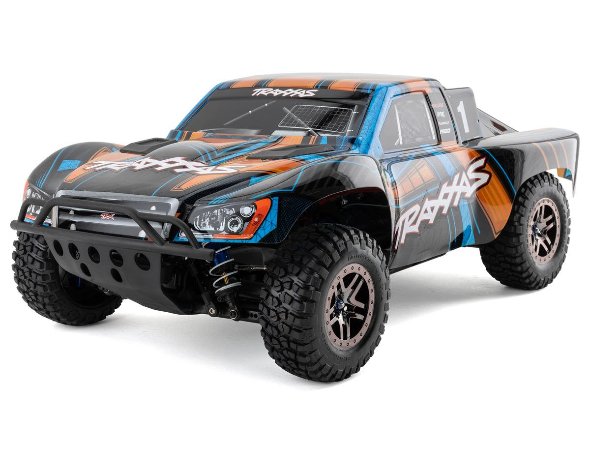 Traxxas Slash 4X4 Ultimate Brushless RTR 4WD Short Course Truck Orange TRA68277 4 ORNG AMain Hobbies