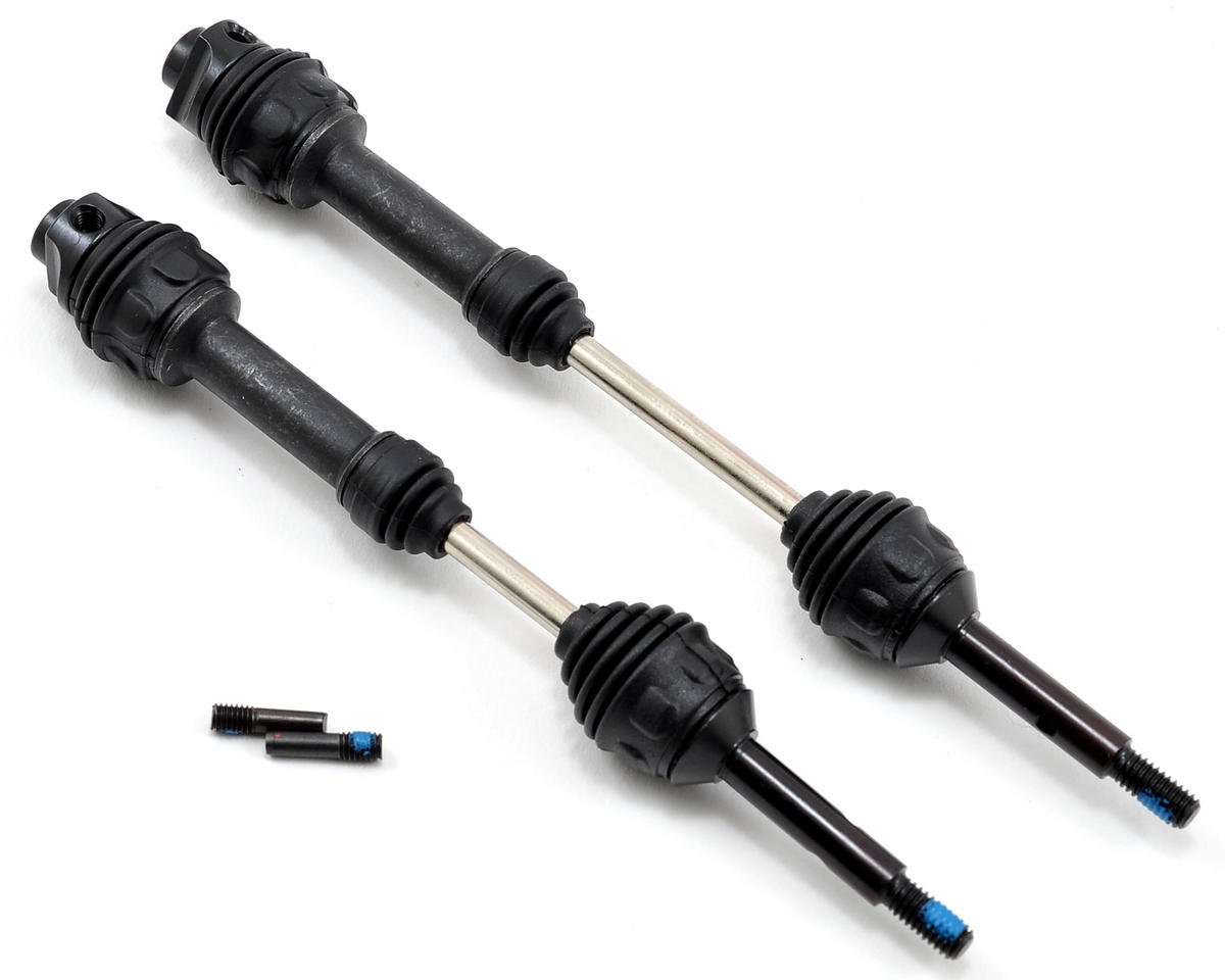 inner 2 steel constant-velocity driveshafts by Traxxas TRA8353X Drive cups 