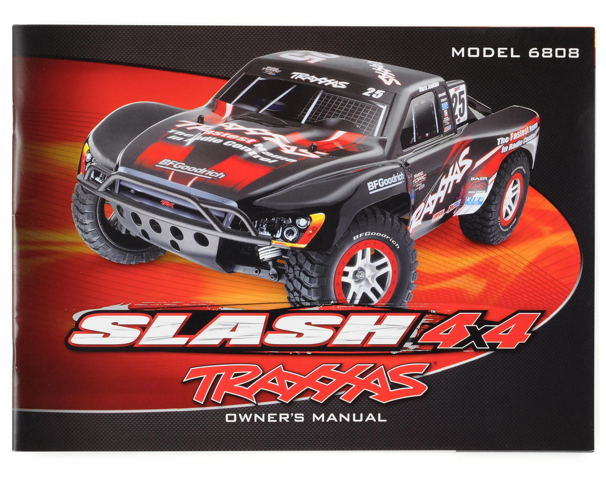 Traxxas Slash 4x4 Owners Manual [TRA6899] AMain Hobbies