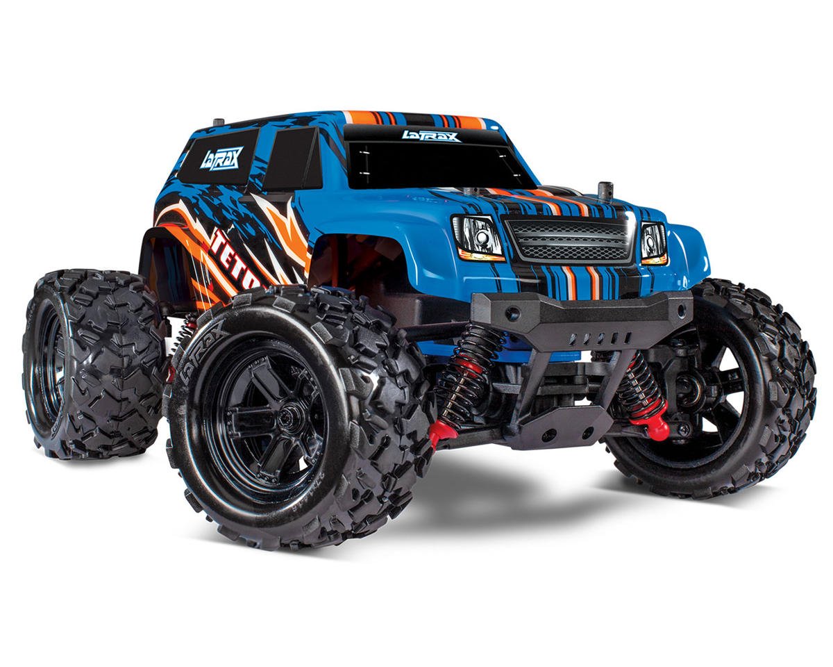 Traxxas LaTrax Teton 1/18 4WD RTR Monster Truck (Blue) w/2.4GHz Radio, Battery & AC Chargers