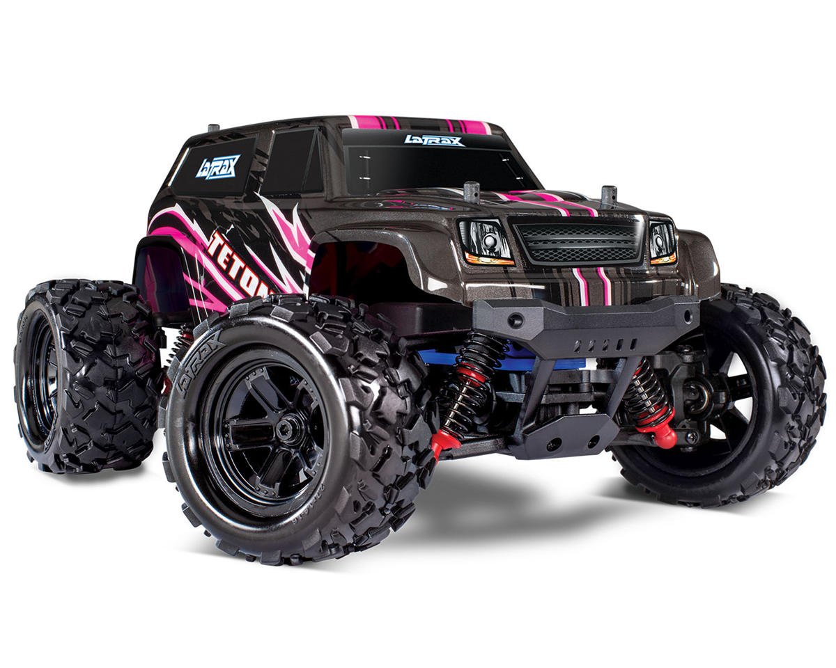 Traxxas LaTrax Teton 1/18 4WD RTR Monster Truck (Pink) w/2.4GHz Radio, Battery & AC Charger TRA76054-5-PINK