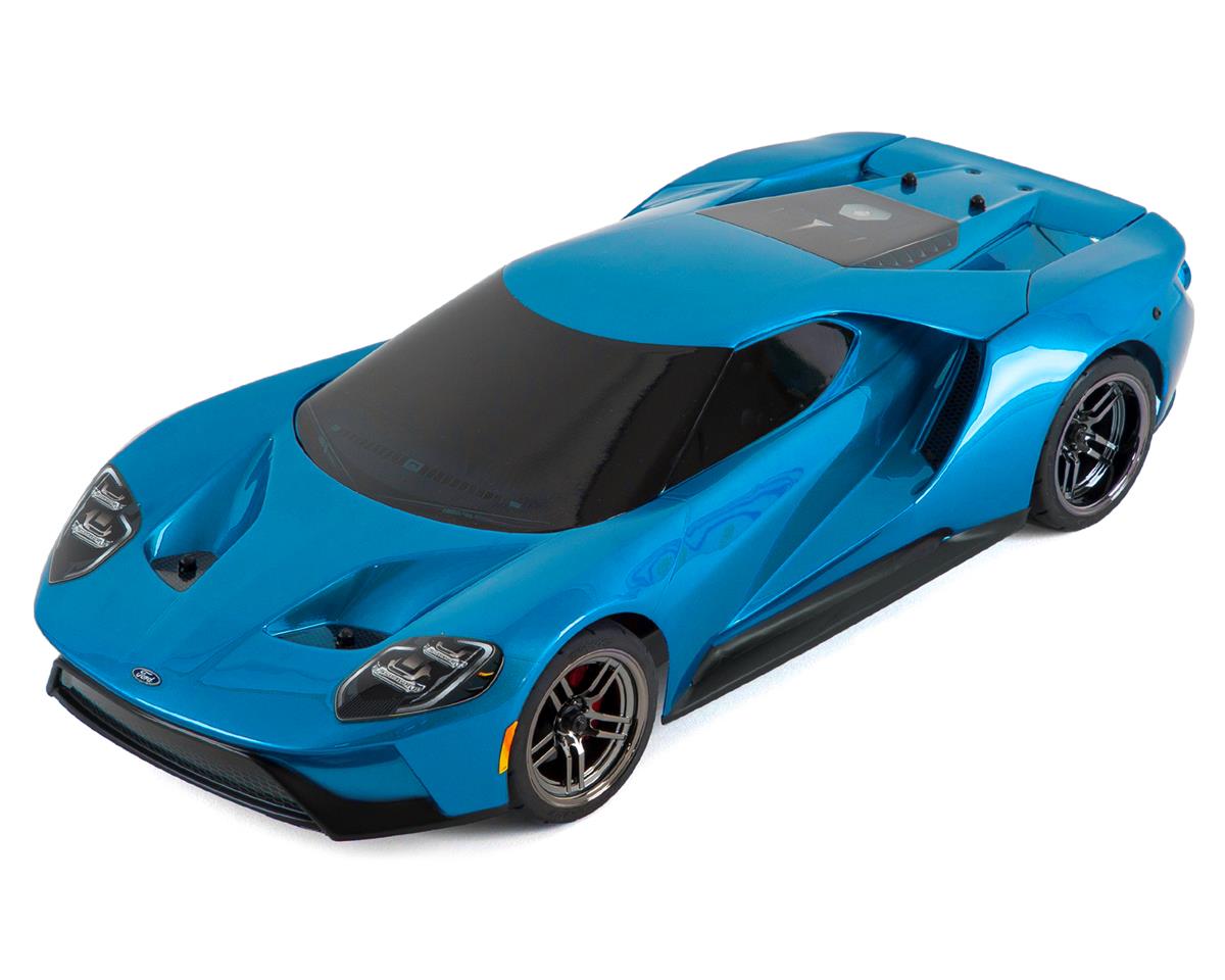 45km/h brushed Traxxas Ford GT 1/10 Scale 4WD Supercar TQi TSM 83056-4 