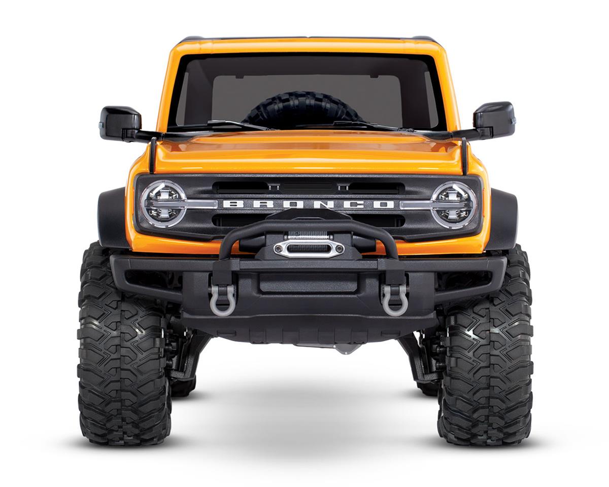 Traxxas Trx 4 110 Trail Crawler Truck W2021 Ford Bronco Body Orange Tra92076 4 Orng 4725