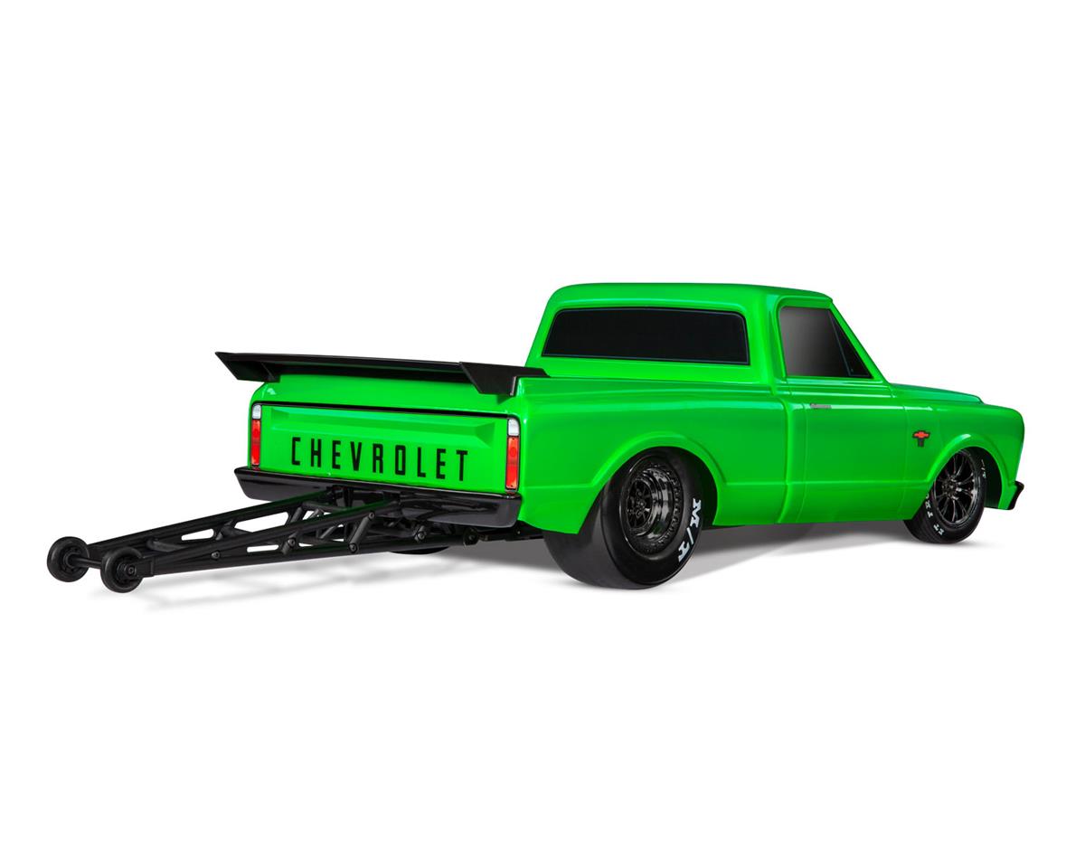 Traxxas Drag Slash 1/10 2WD RTR No Prep Truck w/1967 Chevrolet C10 Body ...