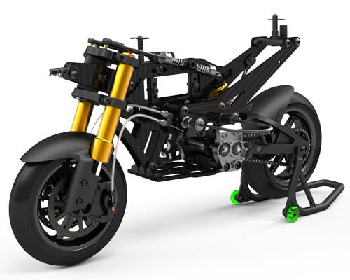 Venom Power GPV-1 Pro 1/8 Scale Motorcycle Kit [VNR0100] - AMain Hobbies