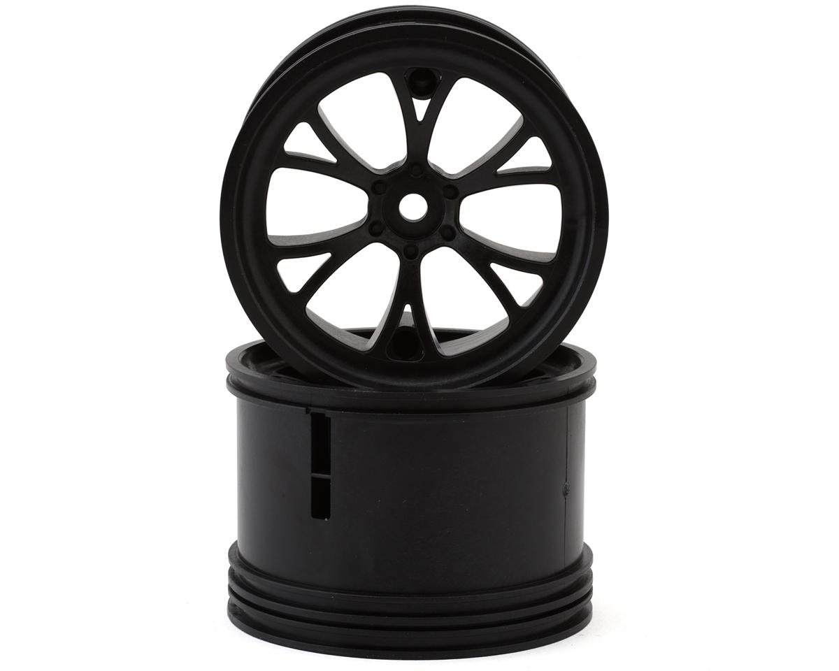 eXcelerate Super V Drag Racing Rear Wheels (Black) (2) (Wide) w/12mm ...