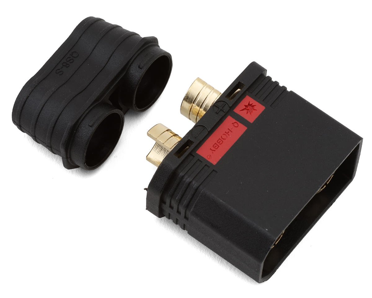 eXcelerate QS8 Anti-Spark Connector (Black) (1 Male) [XCE-0164] - AMain ...