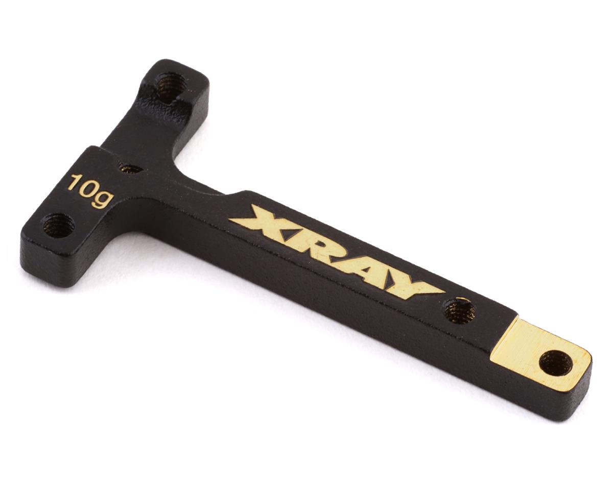 XRAY T4 2021 Brass Chassis T-Brace (10g) [XRA303765] - AMain Hobbies