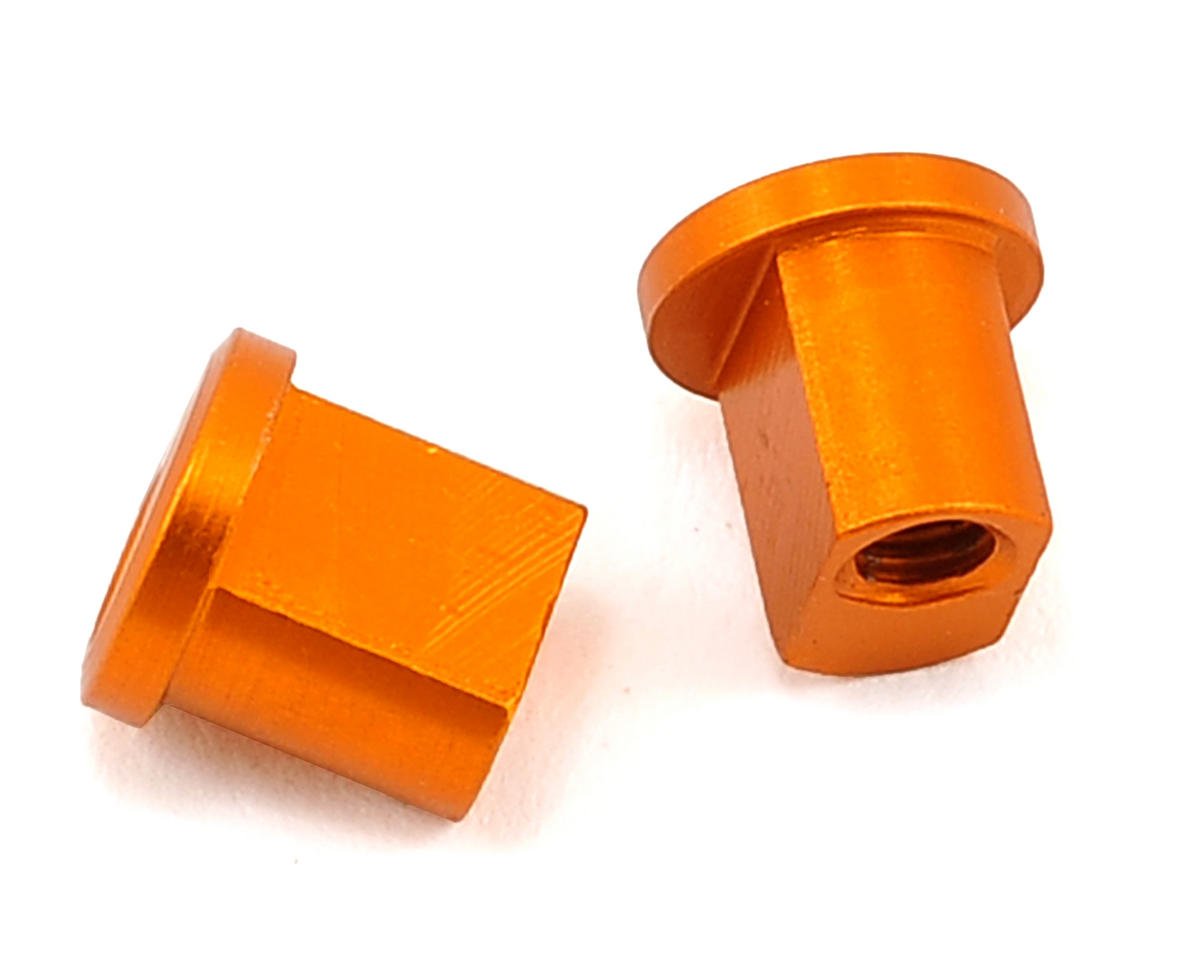 XRAY 1.0mm Aluminum Eccentric Bushing (Orange) (2) [XRA372318-O]