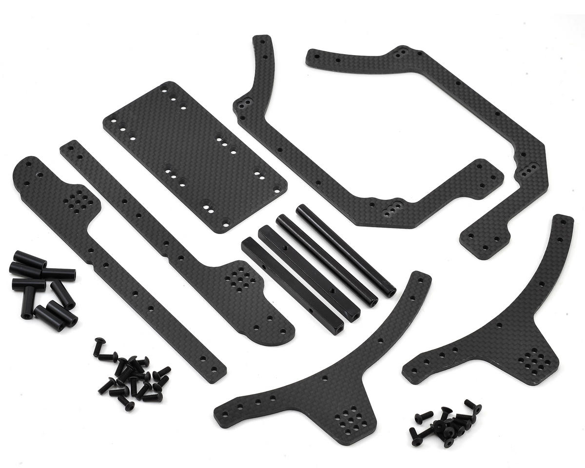 Xtreme Racing Axial RR10 Bomber 3mm Carbon Fiber Frame Rail Kit ...