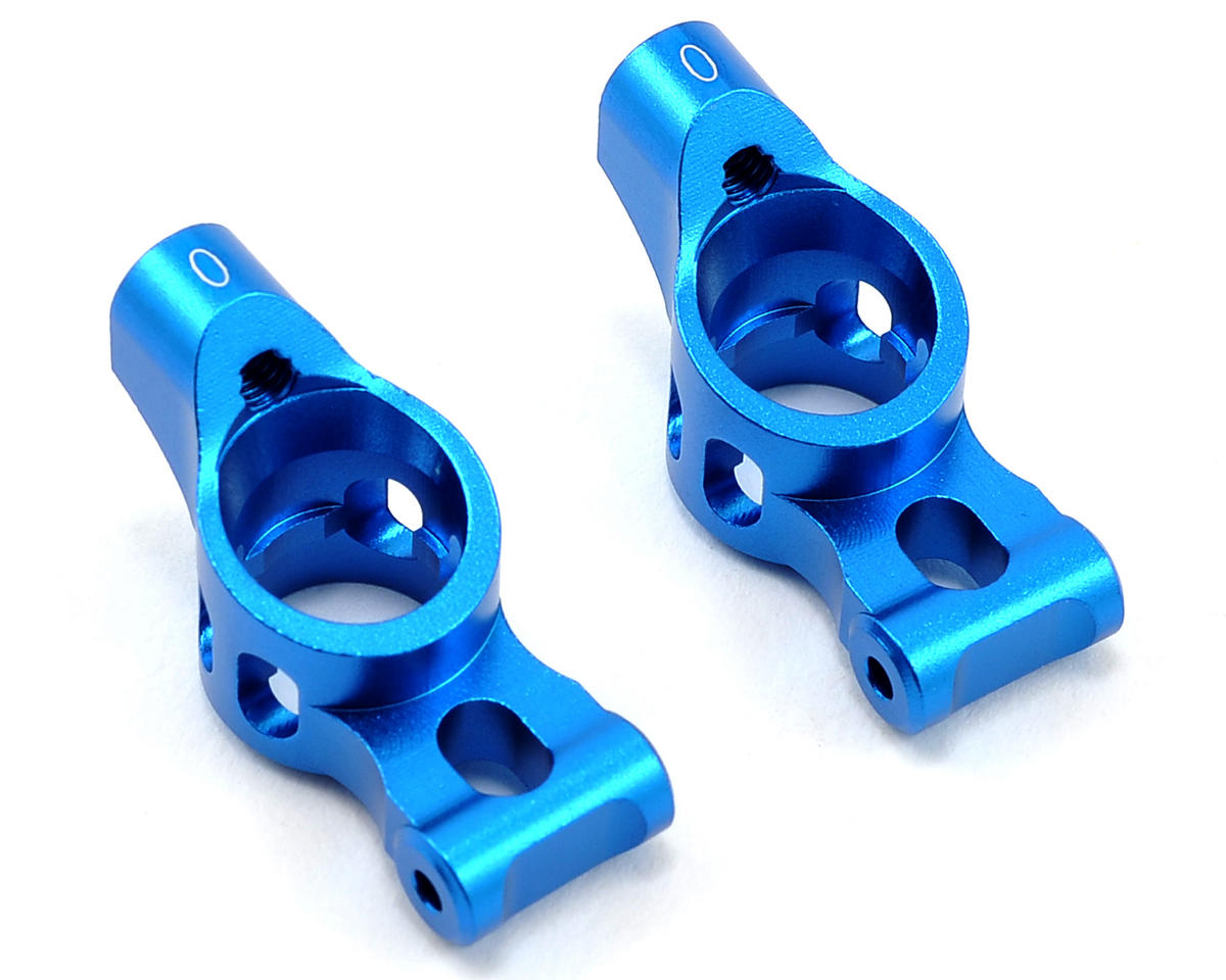 Yokomo Aluminum Rear Hub Carrier Set (0°) [YOKBD-415A00] - AMain Hobbies