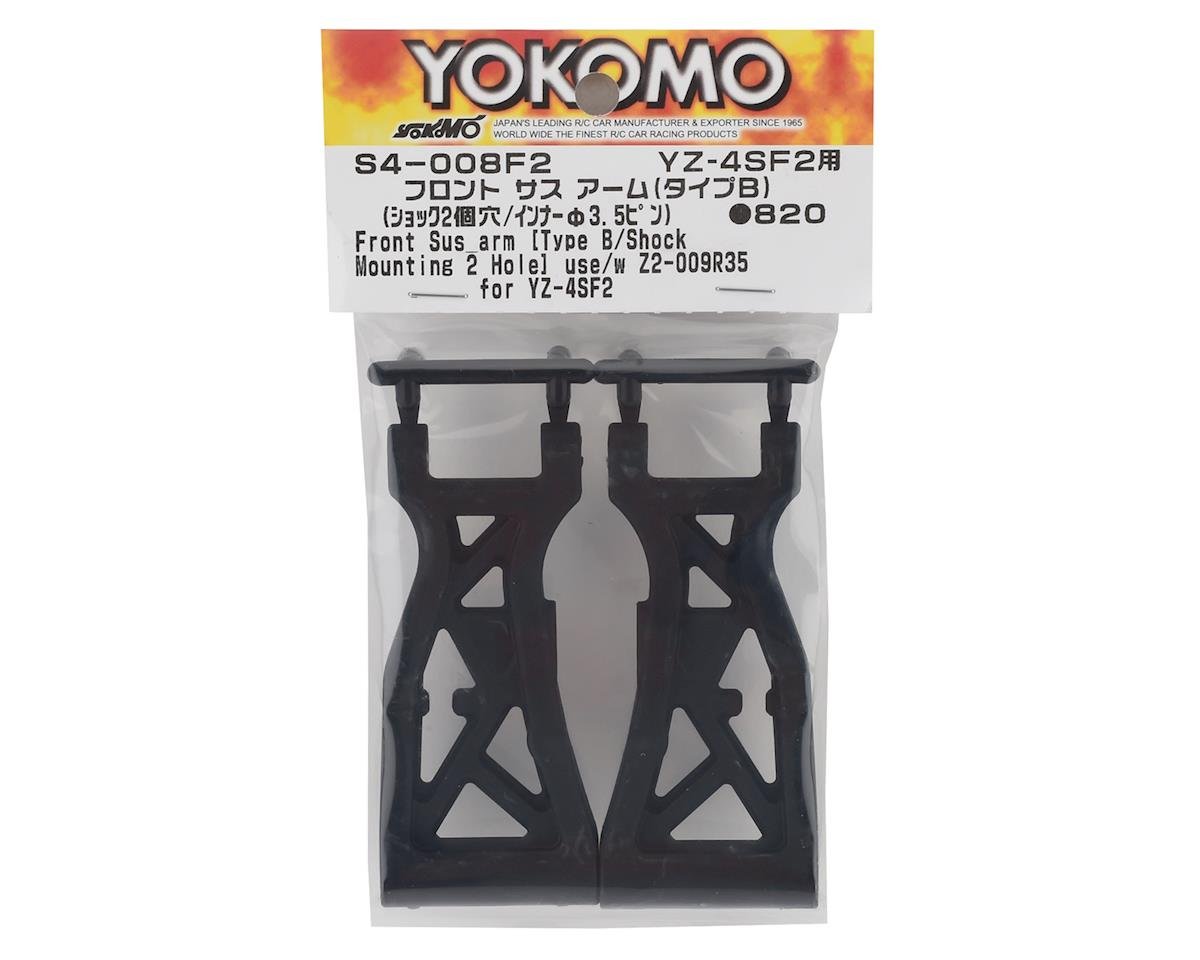 Yokomo YZ-4 SF2 Front Lower Suspension Arms (Type B) [YOKS4-008F2A ...