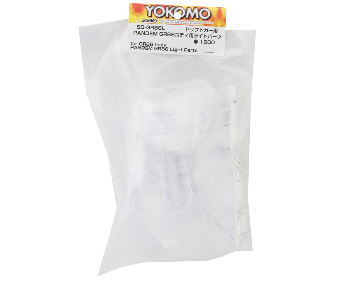 Yokomo PANDEM GR86 Lexan Light Buckets [YOKSD-GR86L] - AMain Hobbies